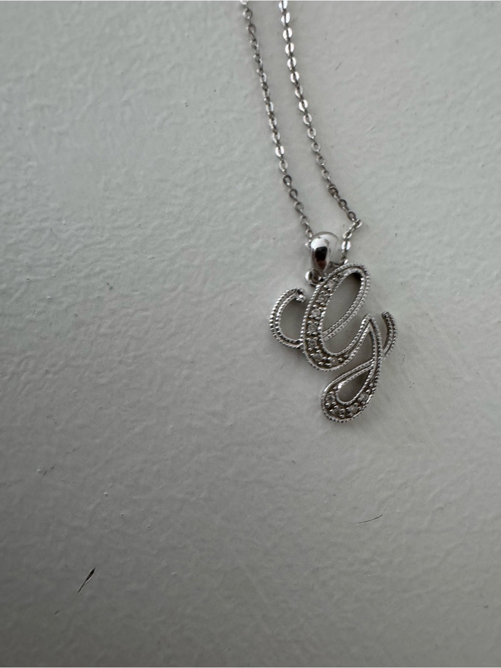“G” Pendant and Nexklace